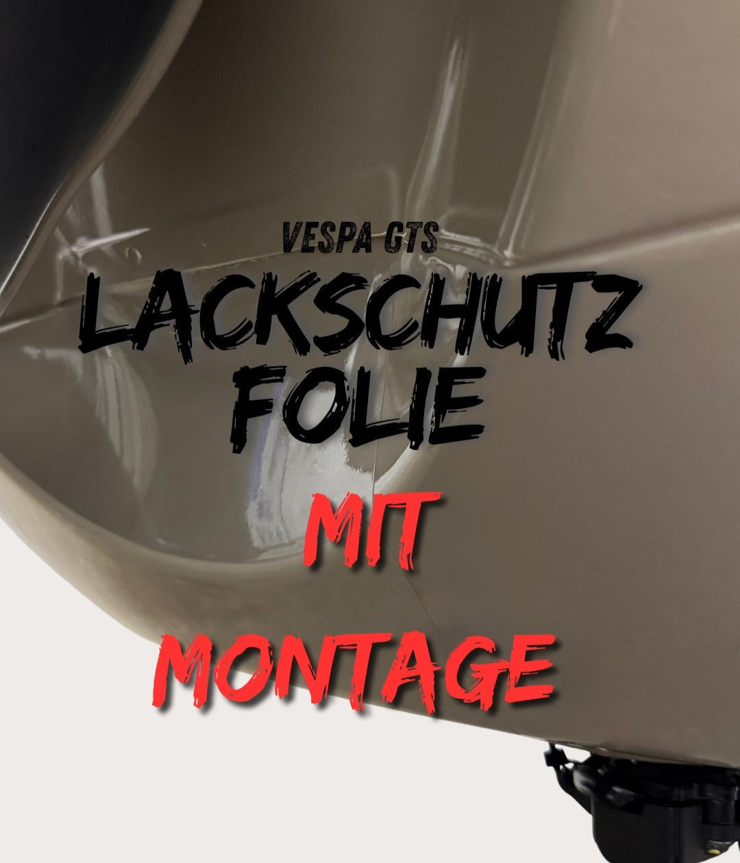 Lackschutzfolie für Vespa GTS inkl. Montage in Frankfurt a/M.