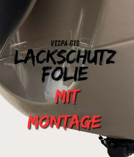 Lackschutzfolie für Vespa GTS inkl. Montage in Frankfurt a/M.