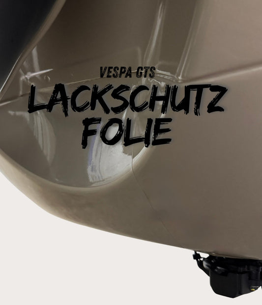 Lackschutzfolie für alle Vespa GTS/GTV - Glänzend